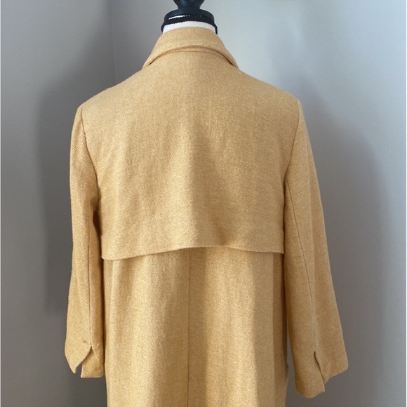 Zara relaxed fit duster trench coat cardigan lightweight  layering large - Picture 11 of 15